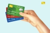 gratis vector un mano participación crédito tarjetas 26777101 Vector en  Vecteezy